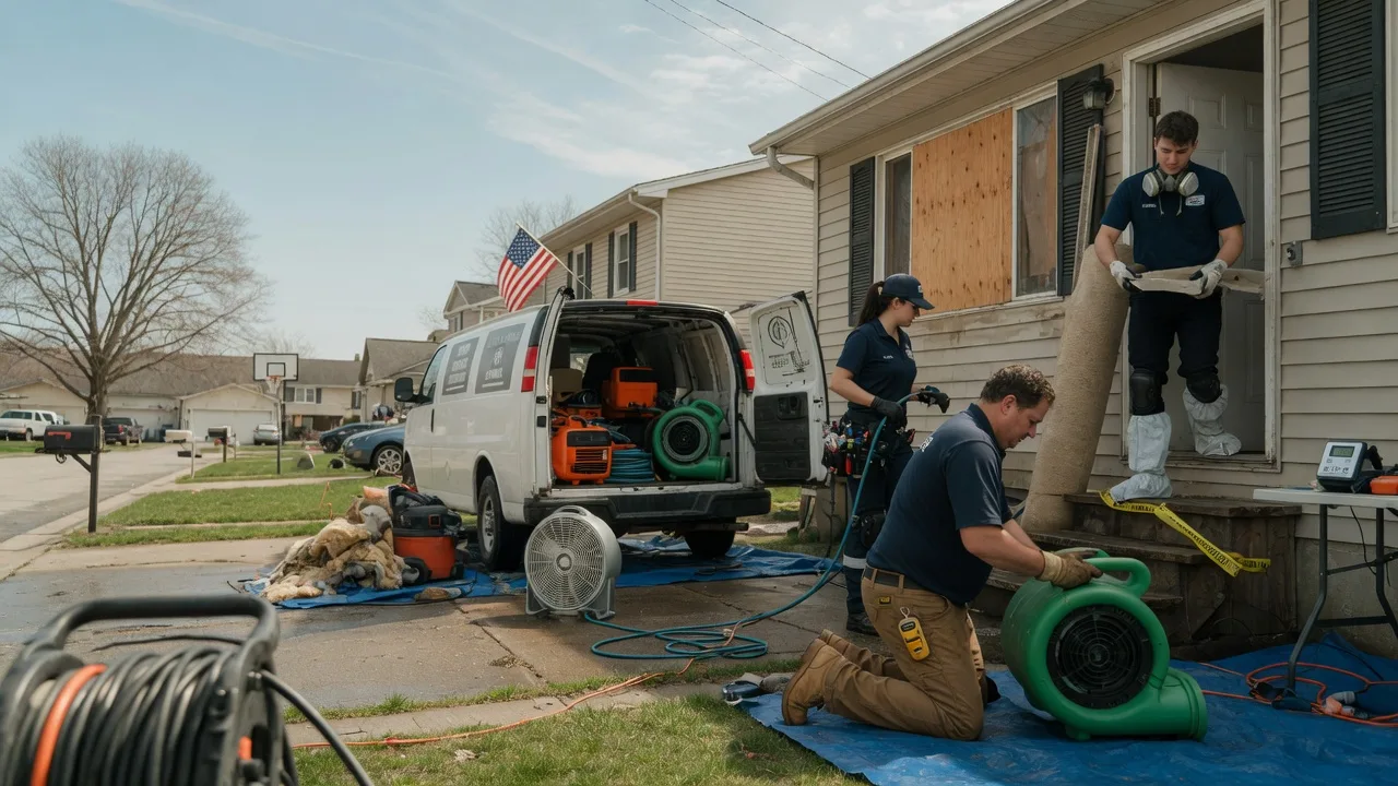 Water Damage Restoration in Moscow, AR near me